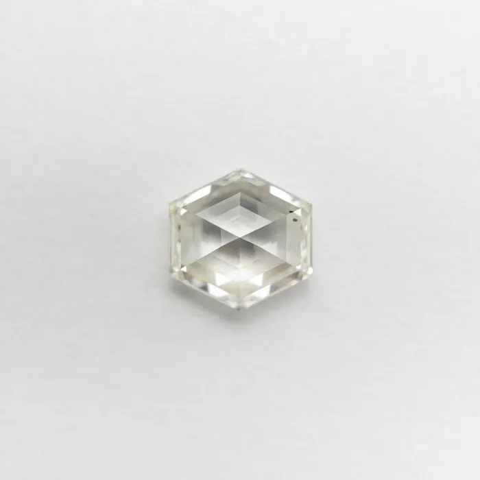 Rings Misfit Diamonds 066ct 554x551x275mm SI1 K Hexagon Step Cut 1938609