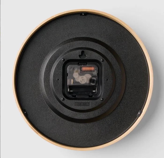 ZAZZLE Rings Clock Mondrian Design