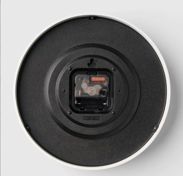 ZAZZLE Rings Clock Mondrian Design