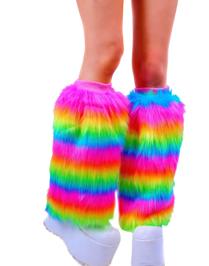 FULL OUTFIT Fuzzy Rainbow Dream Diva 5 pcs THE LUMI SHOP Necklaces