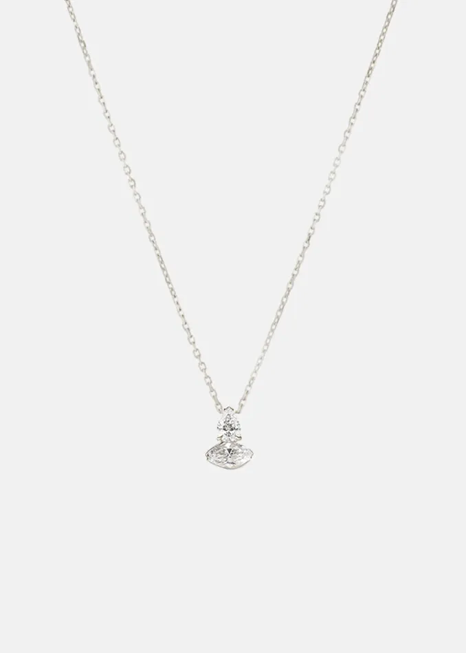 KATKIMfinejewelry Necklaces Allora Diamond Necklace