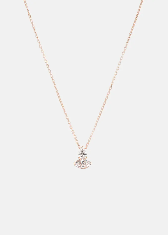 KATKIMfinejewelry Necklaces Allora Diamond Necklace