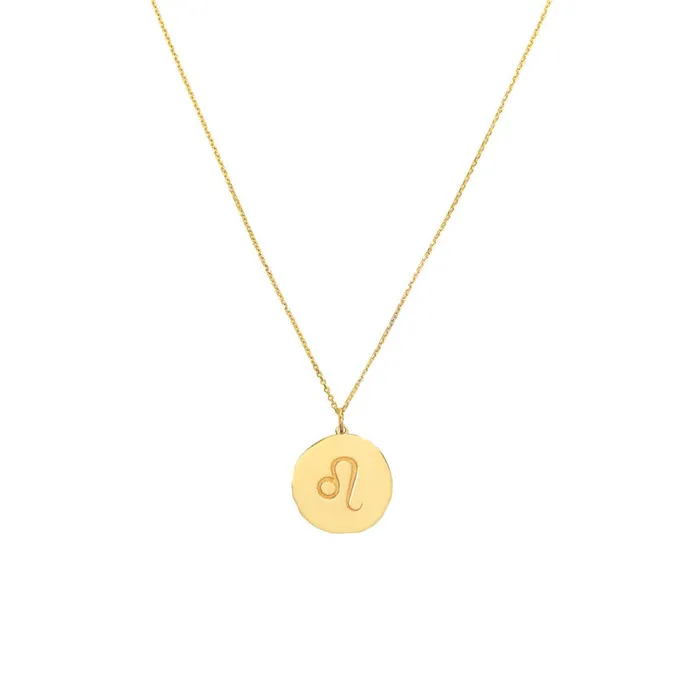 Necklaces Alexis Jae Leo Medallion Necklace