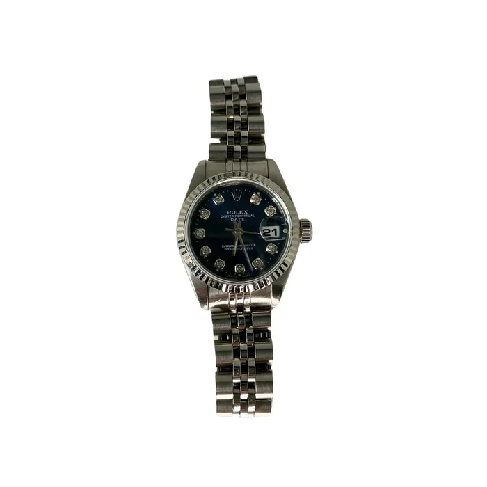 Rolex Oyster Perpetual Date Donald Haack Diamonds Earrings