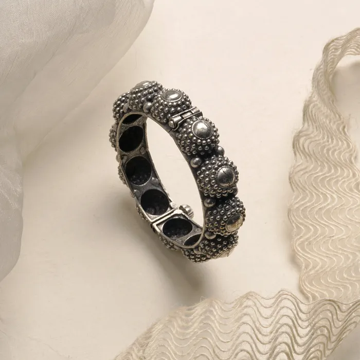 Teejh Bracelets Teejh Raviksha Silver Oxidised Bracelet Teejh Bracelets Teejh Raviksha Silver Oxidised Bracelet