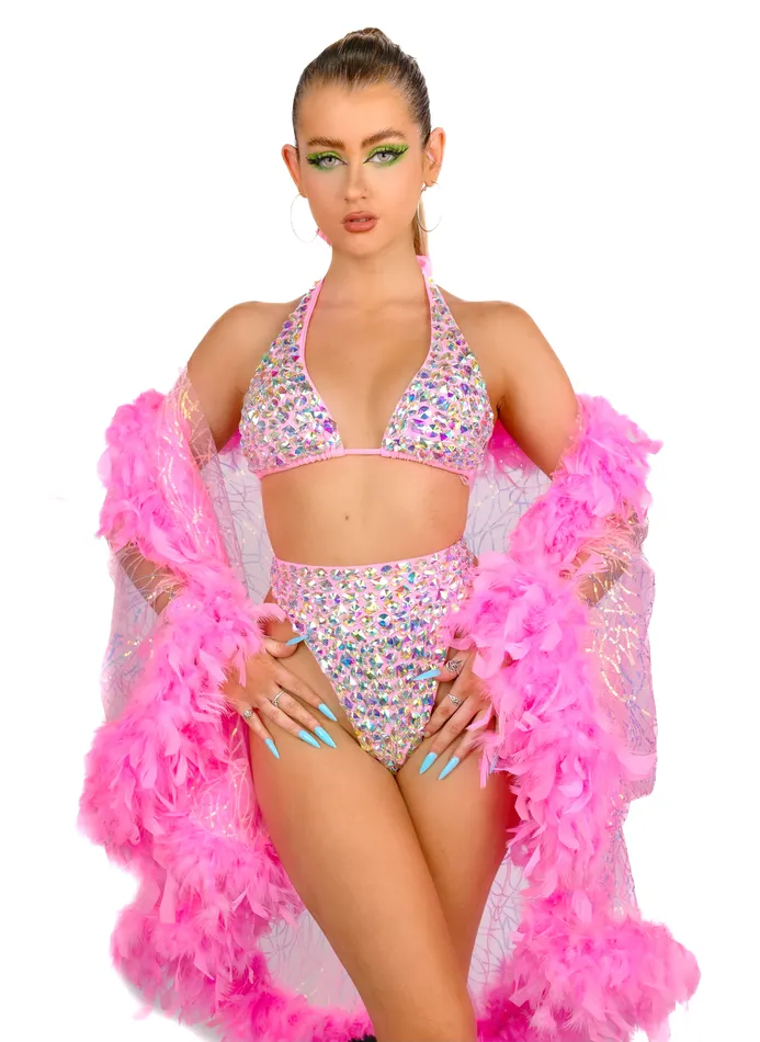 THE LUMI SHOP Earrings FULL OUTFIT Fabulous Pink Diva