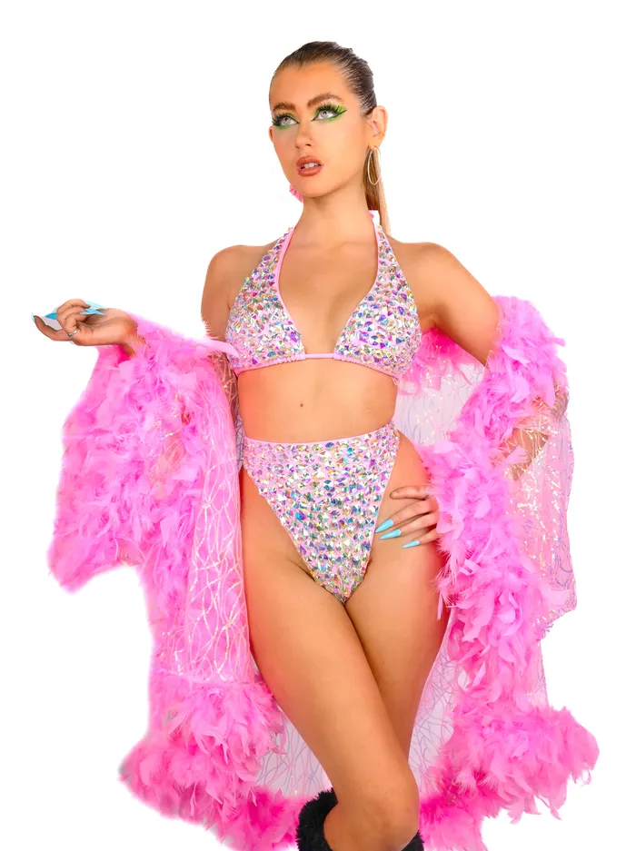 THE LUMI SHOP Earrings FULL OUTFIT Fabulous Pink Diva