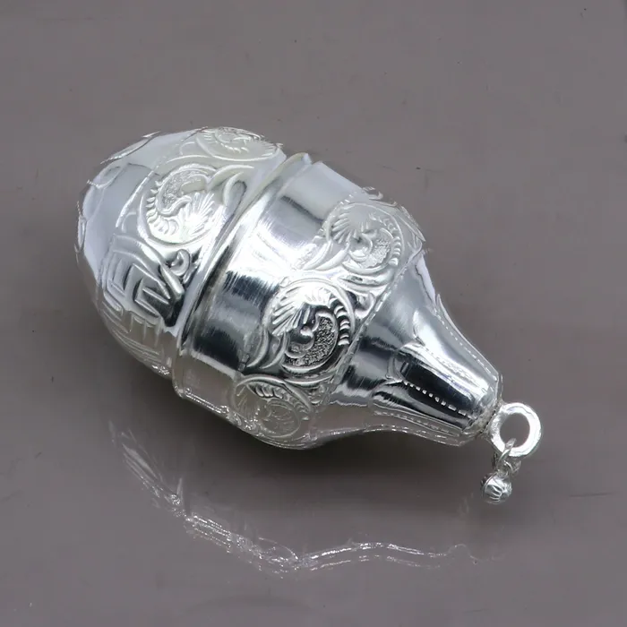 925 sterling silver handmade cultural silver coconut for puja or worshipping Silver nariyal for diwali puja su1317 TRIBAL ORNAMENTS Necklaces 925 sterling silver handmade cultural silver coconut for puja or worshipping Silver nariyal for diwali puja su1317 TRIBAL ORNAMENTS Necklaces