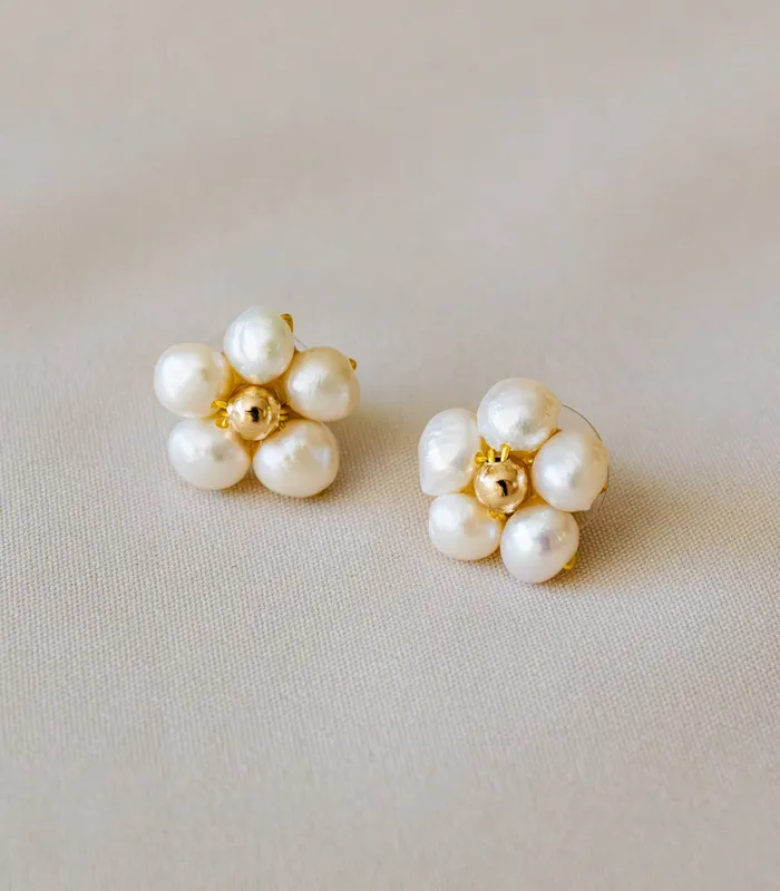 Arete Earrings Kalachuchi 3in1 Drop Hoop Earrings