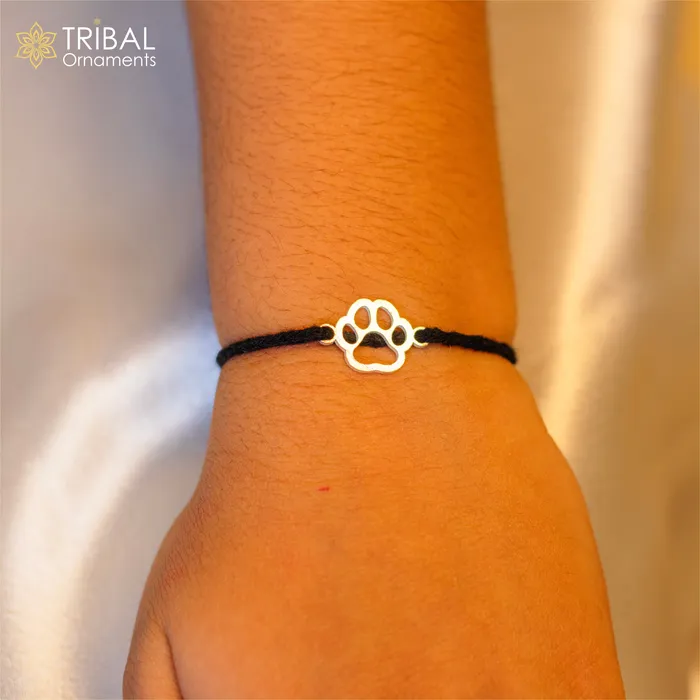 Bracelets TRIBAL ORNAMENTS 925 sterling silver handmade unique design nazarbattu unisex kids bracelet baby girls anklet nb119