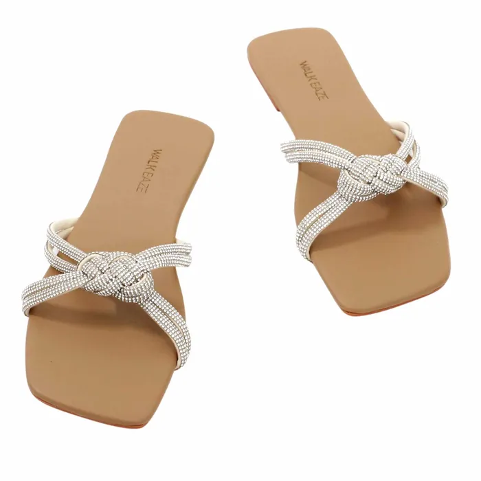 Earrings Women Formal Slippers 39806S Walkeaze