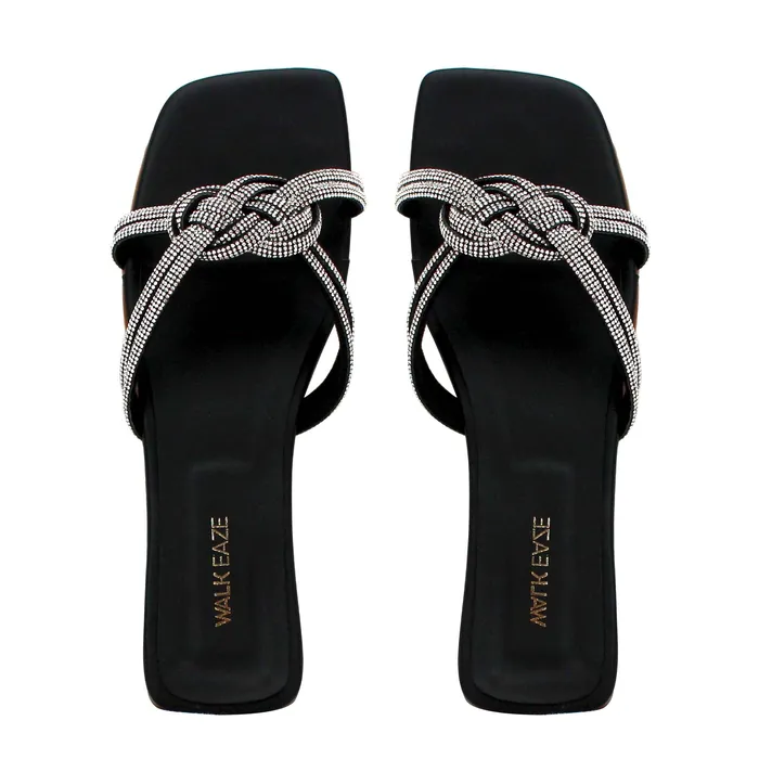 Earrings Women Formal Slippers 39806S Walkeaze