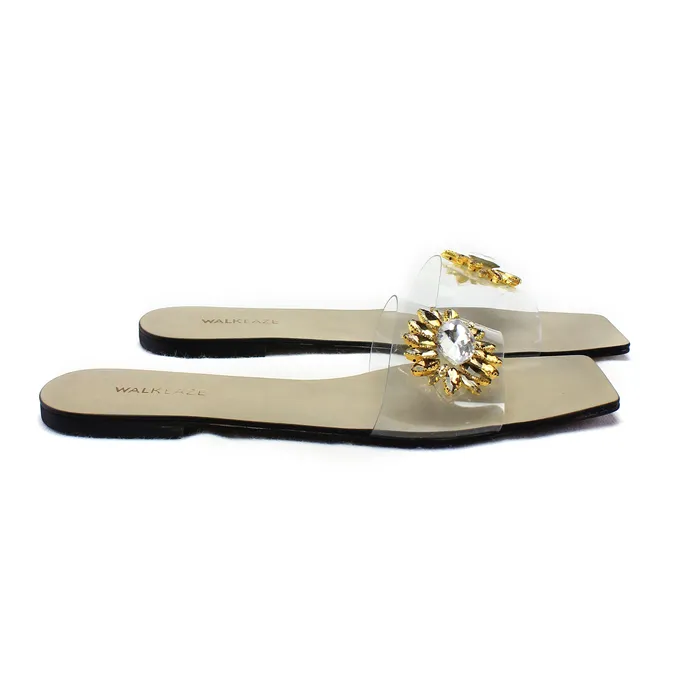 Earrings Women Slippers 38676S Walkeaze