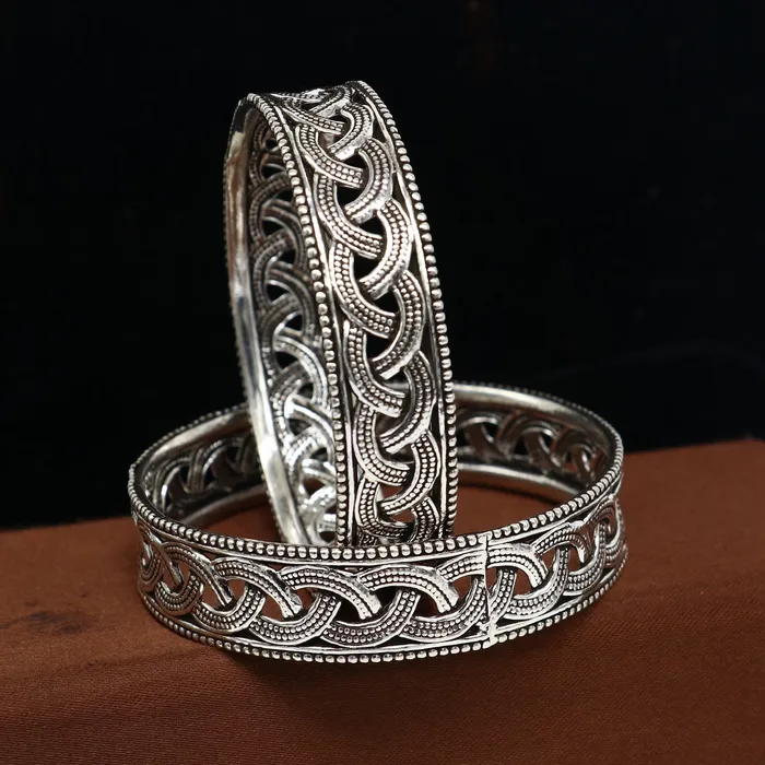 Floral style 925 sterling silver amazing customized bangle bracelet kada best brides gifting ethnic stylish tribal fashion jewelry nba395 TRIBAL ORNAMENTS Bracelets Floral style 925 sterling silver amazing customized bangle bracelet kada best brides gifting ethnic stylish tribal fashion jewelry nba395 TRIBAL ORNAMENTS Bracelets