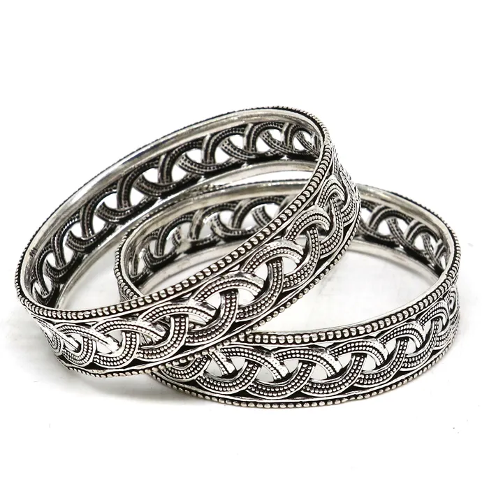 Floral style 925 sterling silver amazing customized bangle bracelet kada best brides gifting ethnic stylish tribal fashion jewelry nba395 TRIBAL ORNAMENTS Bracelets Floral style 925 sterling silver amazing customized bangle bracelet kada best brides gifting ethnic stylish tribal fashion jewelry nba395 TRIBAL ORNAMENTS Bracelets