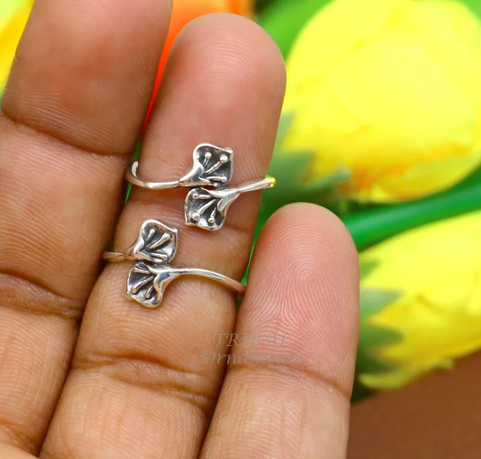 Rings TRIBAL ORNAMENTS 925 sterling silver uniquely handcrafted vintage style oxidized toe rings best brides wedding jewelry tribal jewelry ytr13 Rings TRIBAL ORNAMENTS 925 sterling silver uniquely handcrafted vintage style oxidized toe rings best brides wedding jewelry tribal jewelry ytr13