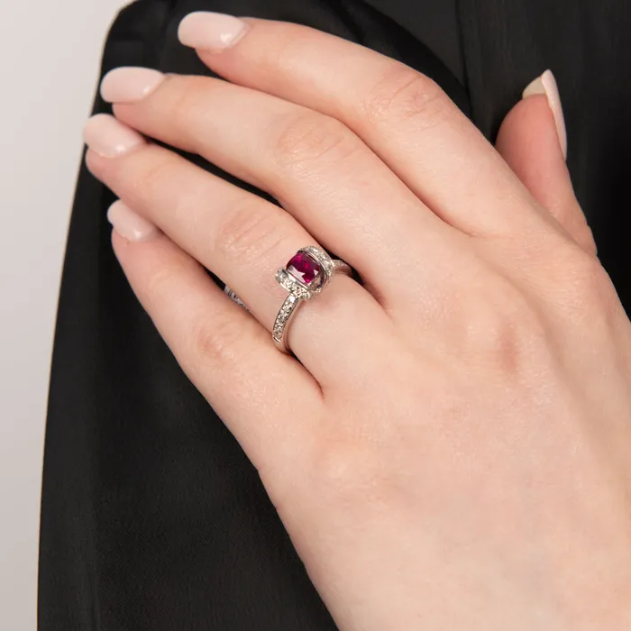 STORE 5a Rings PreOwned Ruby Diamond Ring