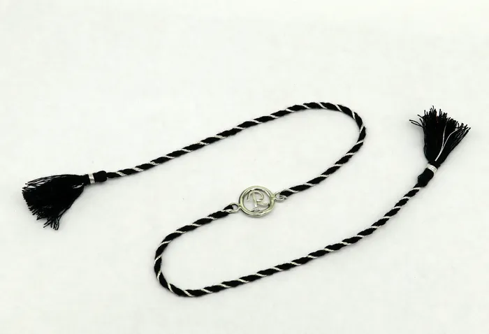TRIBAL ORNAMENTS Bracelets 925 sterling silver handmade R letter design Rakhi Bracelet amazing stylish gift for Rakshabandhan rk48