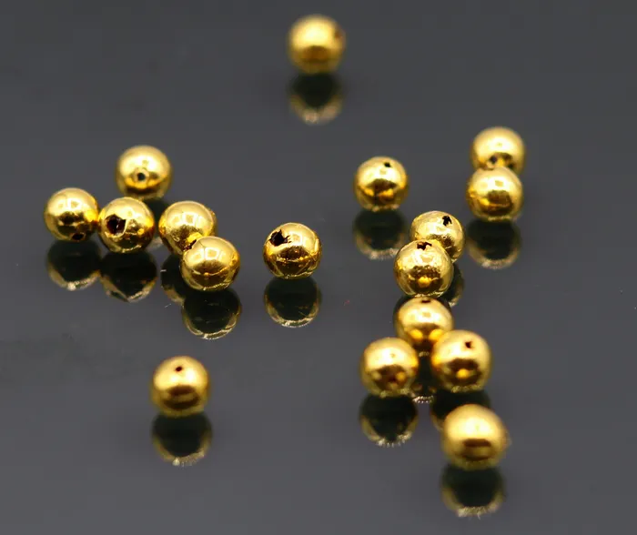 TRIBAL ORNAMENTS Necklaces 20 karat yellow gold handmade lot 10 pc beads for jewelry making ideas jewelry finding and beads ball making excellent jewelry TRIBAL ORNAMENTS Necklaces 20 karat yellow gold handmade lot 10 pc beads for jewelry making ideas jewelry finding and beads ball making excellent jewelry