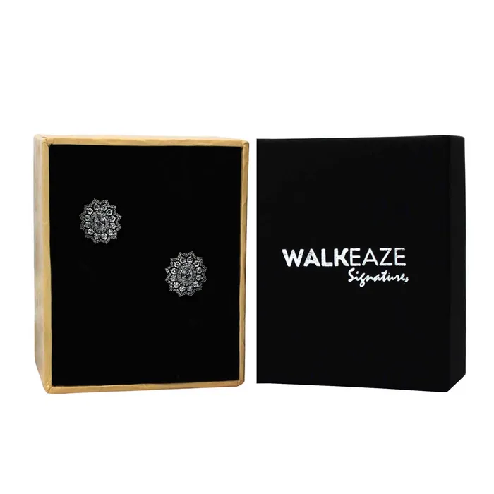 Women Tops Jewelry 001336J Walkeaze Earrings