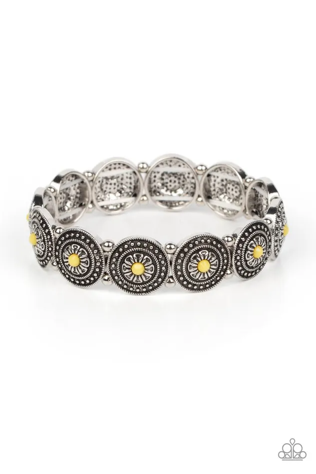 Bracelets Paparazzi Bracelet Granada Garden Party Yellow Paparazzi Jewelry Bracelets Paparazzi Bracelet Granada Garden Party Yellow Paparazzi Jewelry