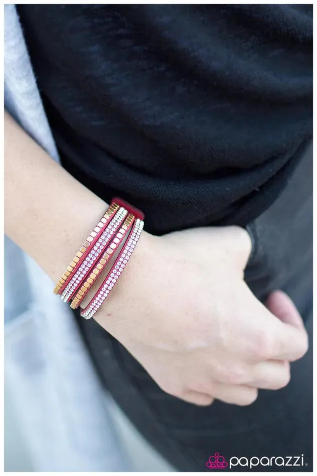 Bracelets Paparazzi Jewelry Paparazzi Bracelet Comin In Hot Red