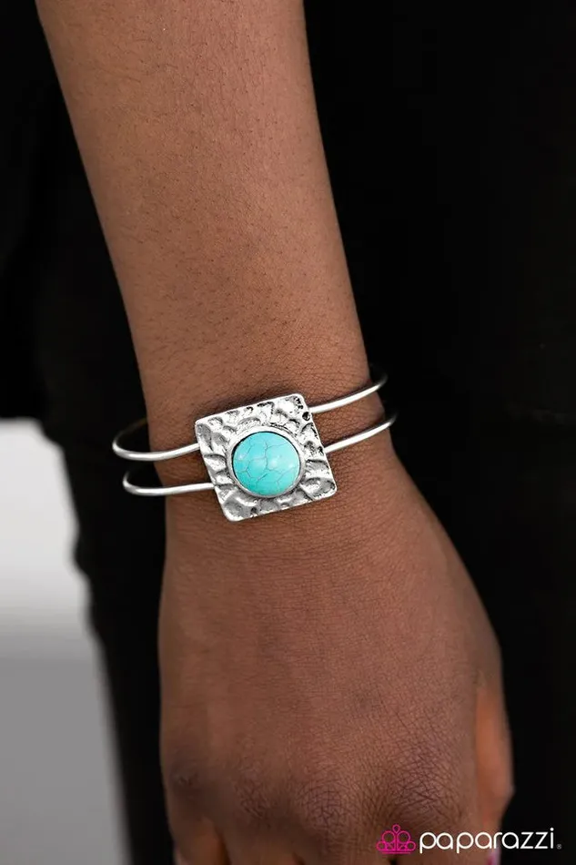 Bracelets Paparazzi Jewelry Paparazzi Bracelet Creekside Crossing Blue