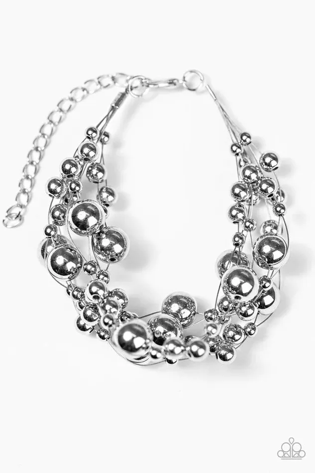 Bracelets Paparazzi Jewelry Paparazzi Bracelet Feeling Fabulous Silver
