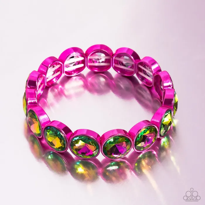 Bracelets Paparazzi Jewelry Paparazzi Bracelet Radiant on Repeat Pink Bracelets Paparazzi Jewelry Paparazzi Bracelet Radiant on Repeat Pink