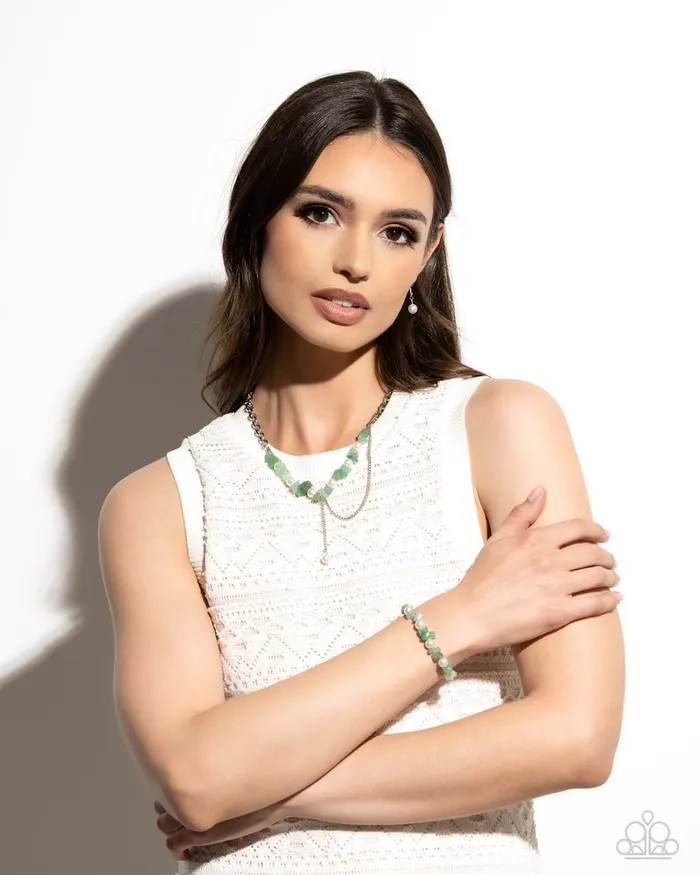 Bracelets Paparazzi Jewelry Paparazzi Bracelet Robust Refinement Green