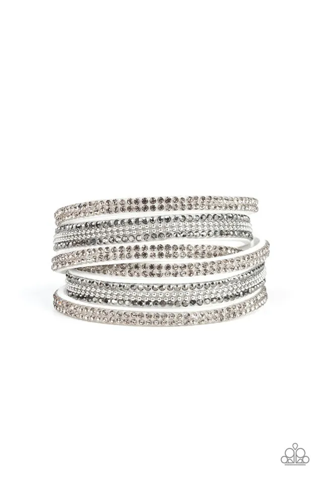Bracelets Paparazzi Jewelry Paparazzi Bracelet Royal Razzle White Bracelets Paparazzi Jewelry Paparazzi Bracelet Royal Razzle White