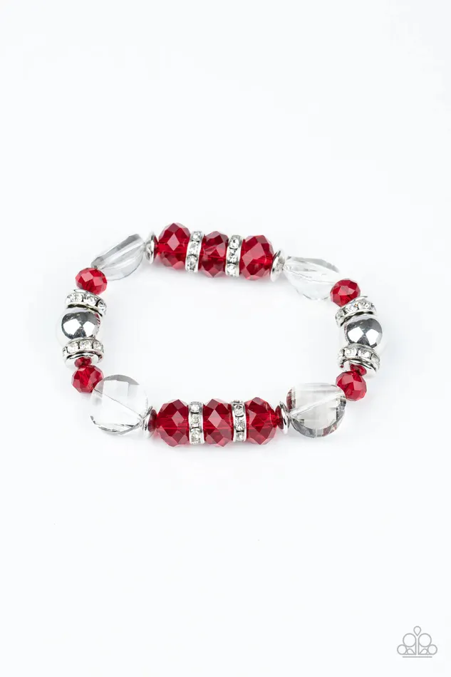 Bracelets Paparazzi Jewelry Paparazzi Bracelet Treat Yourself Red