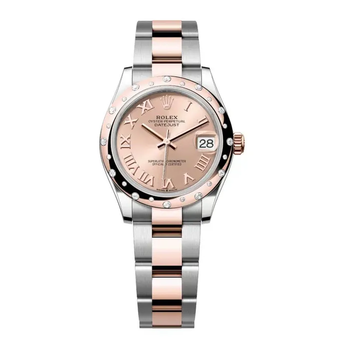 Bracelets Rolex Rolex Datejust 31mm Ref 278341rbr0005 Rose Diamond Dial Diamond Bezel Two Tone Stainless Steel 18K Rose Gold Oyster Bracelet Womens Watch Bracelets Rolex Rolex Datejust 31mm Ref 278341rbr0005 Rose Diamond Dial Diamond Bezel Two Tone Stainless Steel 18K Rose Gold Oyster Bracelet Womens Watch