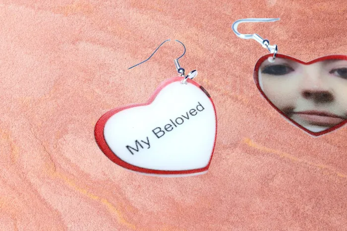 Custom Heart Locket Style Earrings Sam Makes Things Earrings