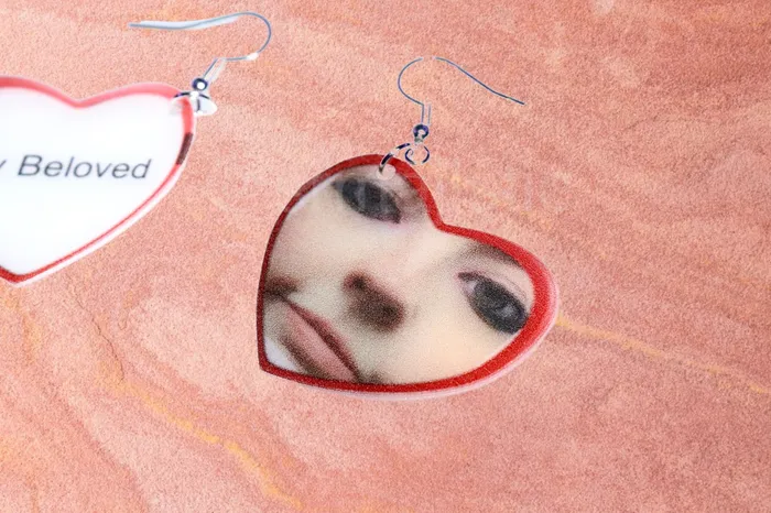 Custom Heart Locket Style Earrings Sam Makes Things Earrings