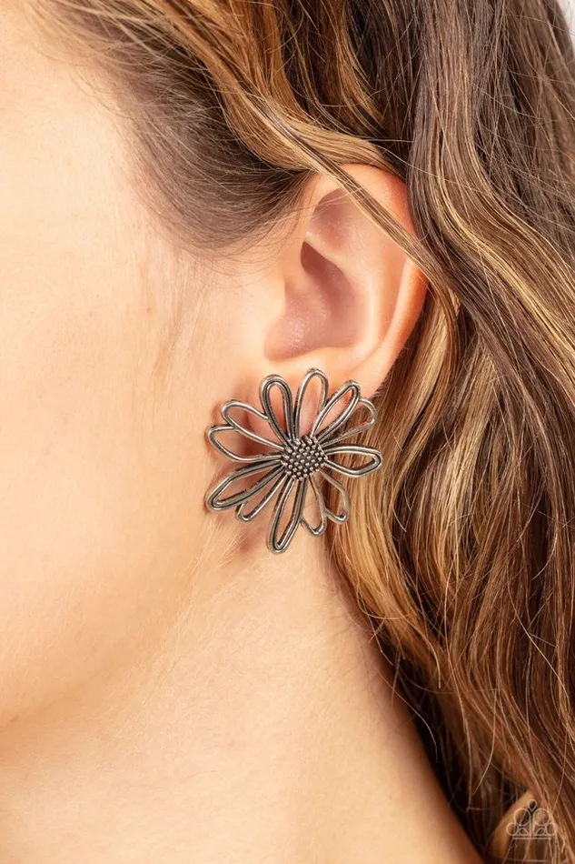 Earrings Paparazzi Earring Artisan Arbor Silver Paparazzi Jewelry