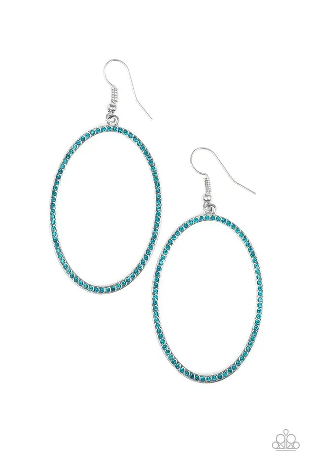 Earrings Paparazzi Jewelry Paparazzi Earring Dazzle On Demand Blue