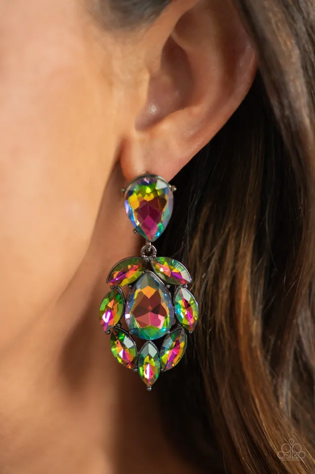 Earrings Paparazzi Jewelry Paparazzi Earring Galactic GoGetter Multi