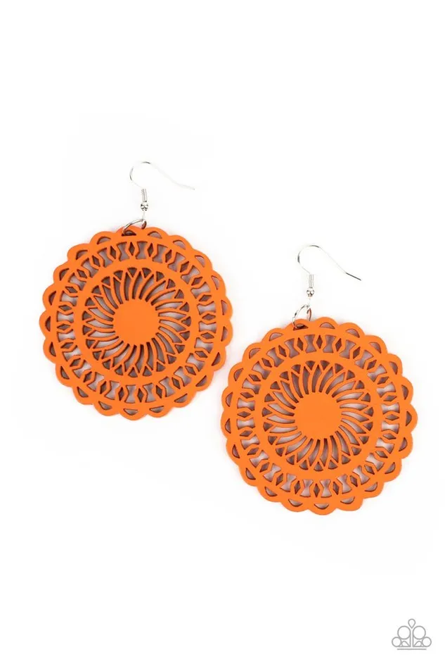 Earrings Paparazzi Jewelry Paparazzi Earring Island Sun Orange Earrings Paparazzi Jewelry Paparazzi Earring Island Sun Orange