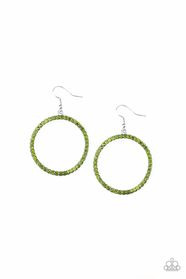Earrings Paparazzi Jewelry Paparazzi Earring Stoppin Traffic Green