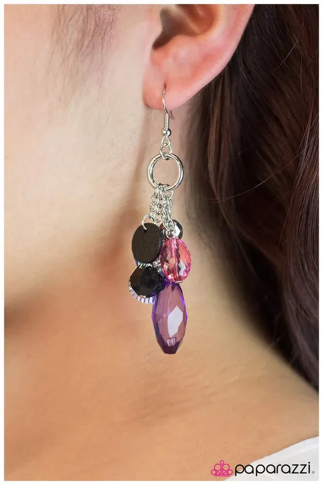 Earrings Paparazzi Jewelry Paparazzi Earring Sweeter than Honey Multi