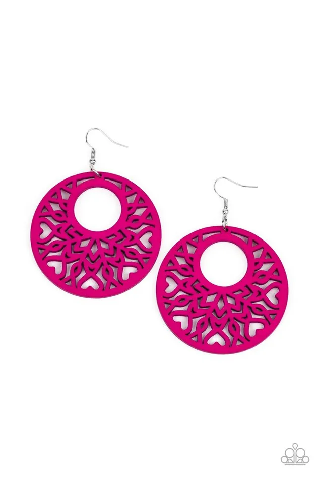 Earrings Paparazzi Jewelry Paparazzi Earring Tropical Reef Pink Earrings Paparazzi Jewelry Paparazzi Earring Tropical Reef Pink