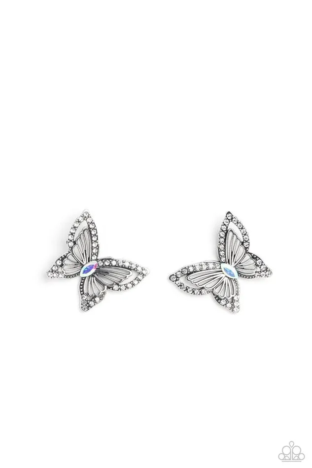 Earrings Paparazzi Jewelry Paparazzi Earring Wispy Wings Multi