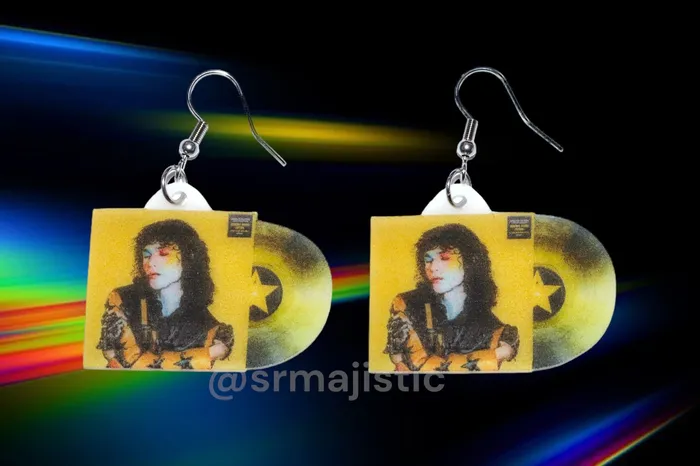 Earrings Sam Makes Things READY TO SHIP Conan Gray Found Heaven Vinyl Handmade Earrings Earrings Sam Makes Things READY TO SHIP Conan Gray Found Heaven Vinyl Handmade Earrings