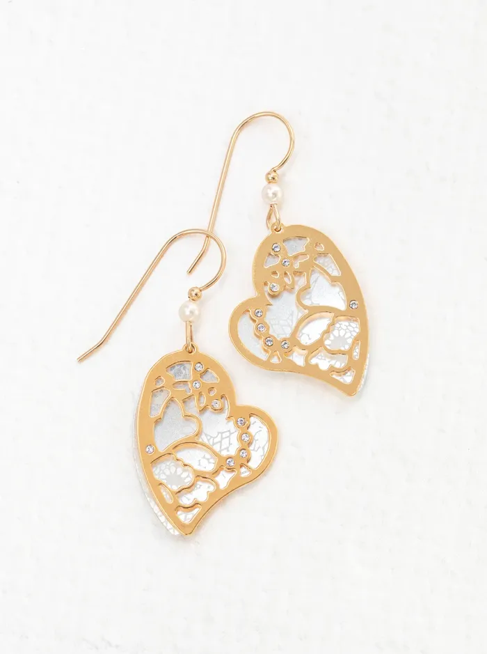 Holly Yashi Earrings Valena Earrings in Silver Gold