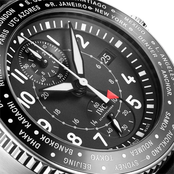IWC Schaffhausen Watches IWC Watch Timezoner Chronograph IW395001