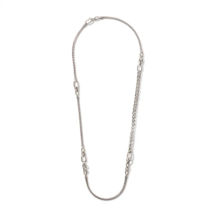 John Hardy John Hardy Asli Classic Chain Silver Slim Link Chain Sautoir Necklace Necklaces John Hardy John Hardy Asli Classic Chain Silver Slim Link Chain Sautoir Necklace Necklaces