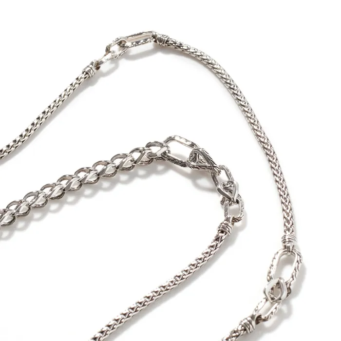 John Hardy John Hardy Asli Classic Chain Silver Slim Link Chain Sautoir Necklace Necklaces