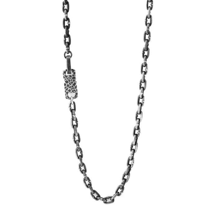 King Baby Sterling Silver Boat Link Necklace King Baby Studio Necklaces