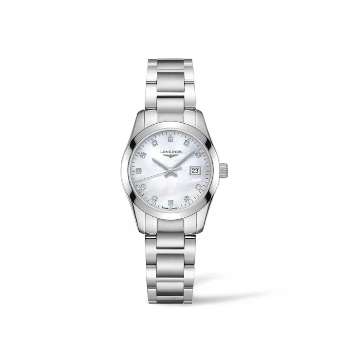 Longines Conquest Classic Watch MOP Dial 295mm Quartz Longines Watches
